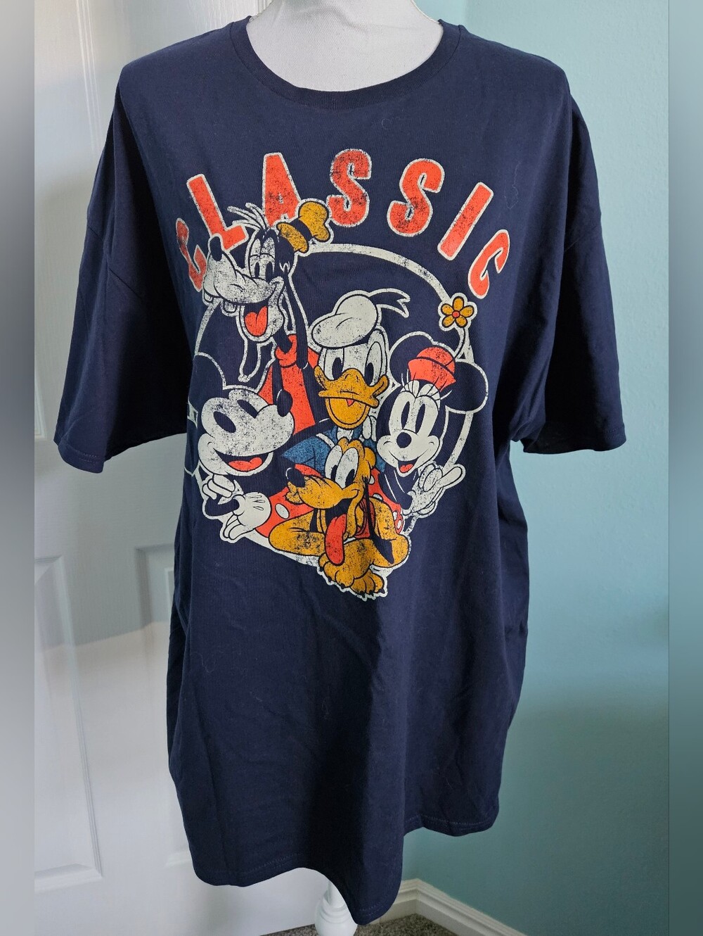 Disney Navy Classic Characters Graphic Tee